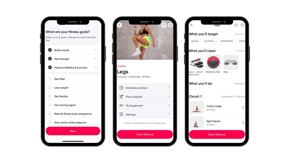 Sweat App Screenshots
